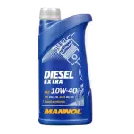 Poolsünteetiline mootoriõli Mannol diisel Extra SAE 10W40 1L
